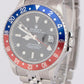 MINT Rolex GMT-Master II 'PEPSI' 40mm Blue Red Stainless JUBILEE Watch 16710