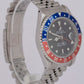 MINT Rolex GMT-Master II 'PEPSI' 40mm Blue Red Stainless JUBILEE Watch 16710