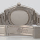Rolex SERVICE CENTER Oysterdate Precision BLACK Stainless 34mm 6694 Watch BOX