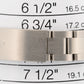 Rolex SERVICE CENTER Oysterdate Precision BLACK Stainless 34mm 6694 Watch BOX