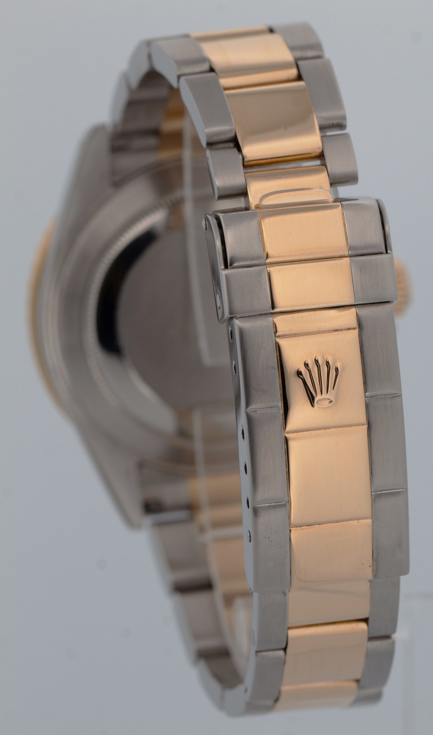 Rolex Submariner Date 18K GOLD BUCKLE Black Two-Tone Stainless 40mm 16803 Watch