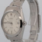 1967 Rolex Oysterdate Precision Silver Stainless Manual Wind 34mm 6694 Watch