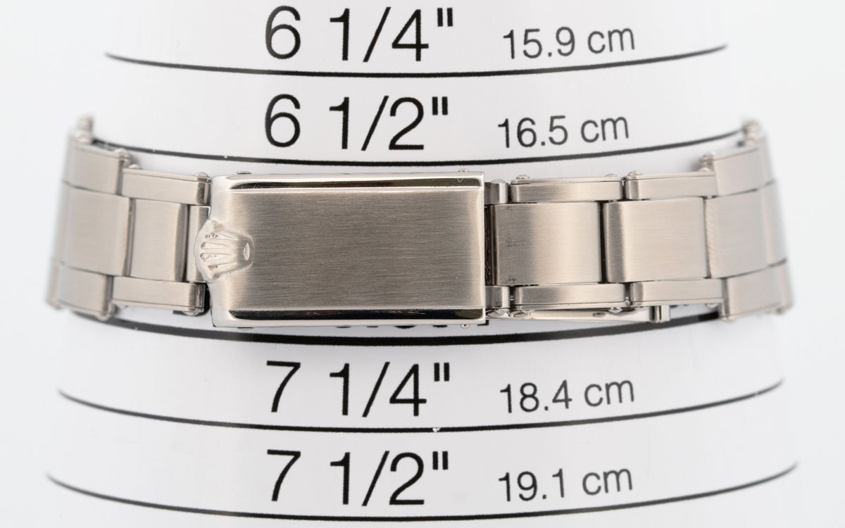1967 Rolex Oysterdate Precision Silver Stainless Manual Wind 34mm 6694 Watch