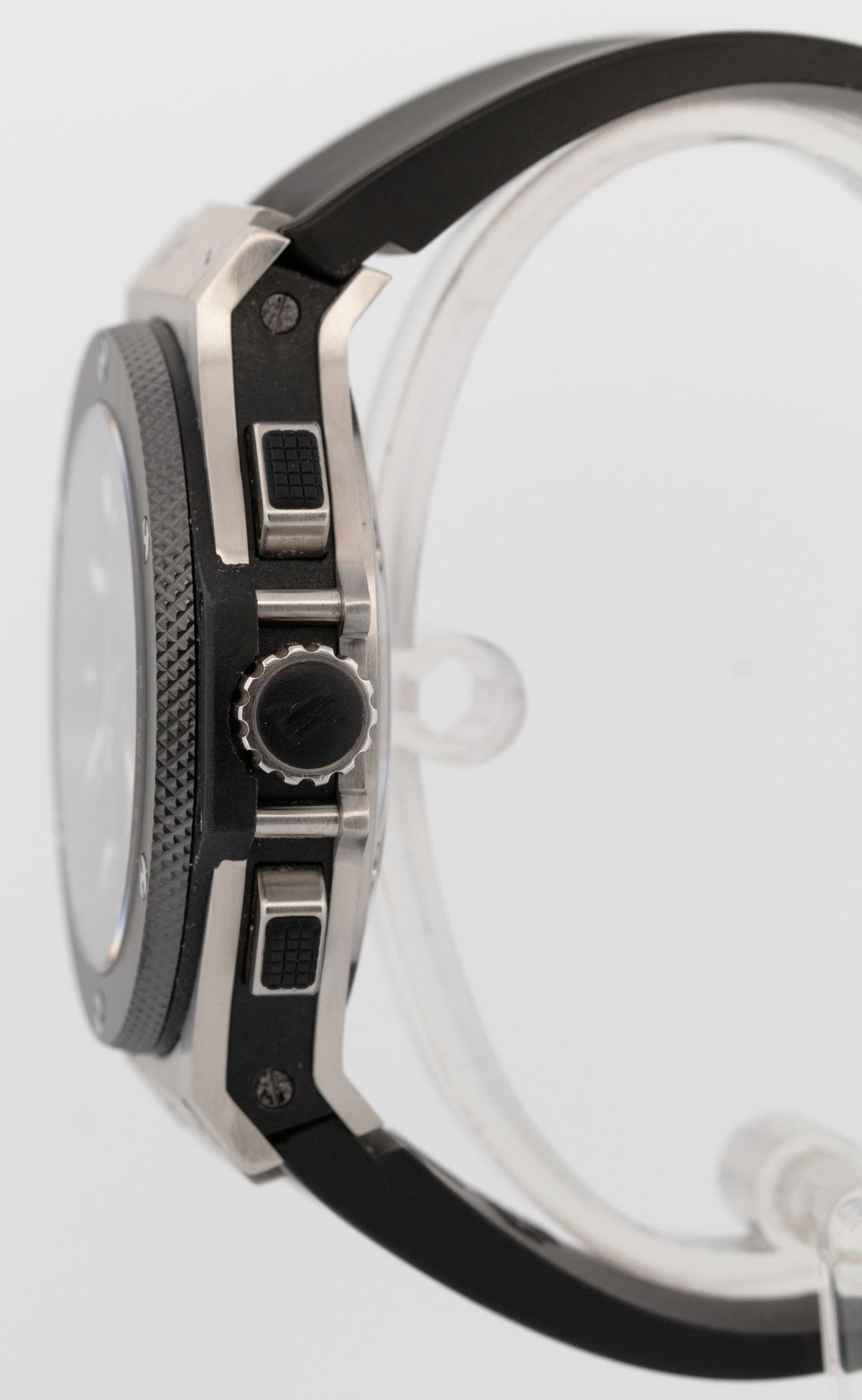 Hublot Big Bang Original Black Carbon Steel 44mm Rubber 301.SM.1770.RX Watch BOX