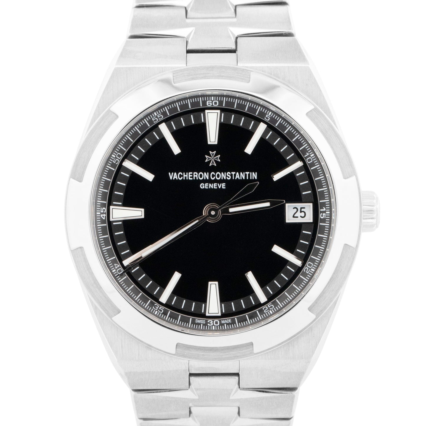 PAPERS Vacheron Constantin Overseas Black 41mm Stainless Steel 4500V Watch BOX