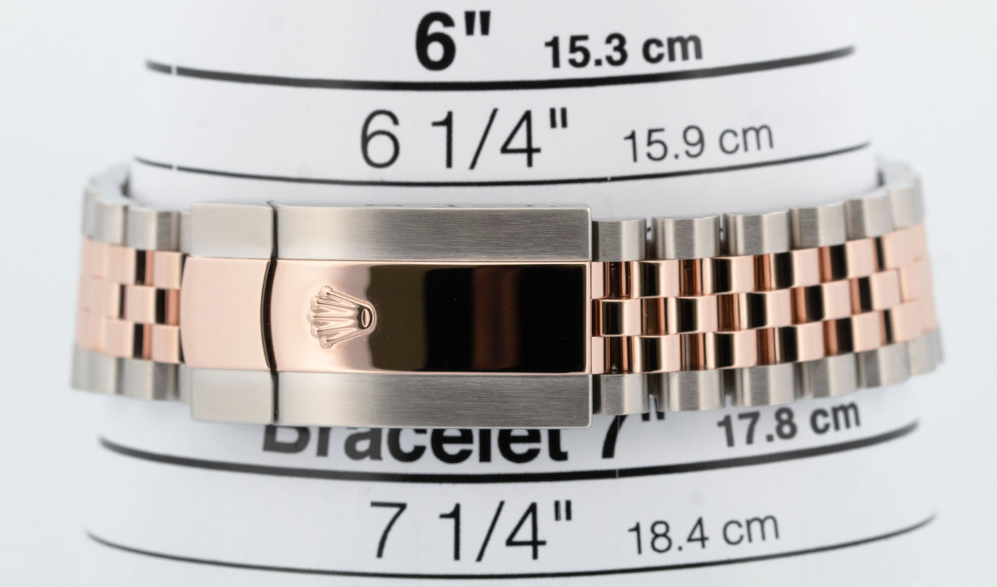 2021 PAPERS Rolex DateJust CHOCOLATE DIAMOND 18k Rose JUBILEE 36mm 126231 BOX