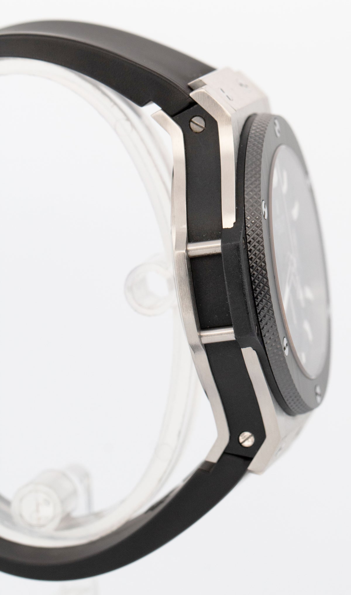 Hublot Big Bang Original Black Carbon Steel 44mm Rubber 301.SM.1770.RX Watch BOX