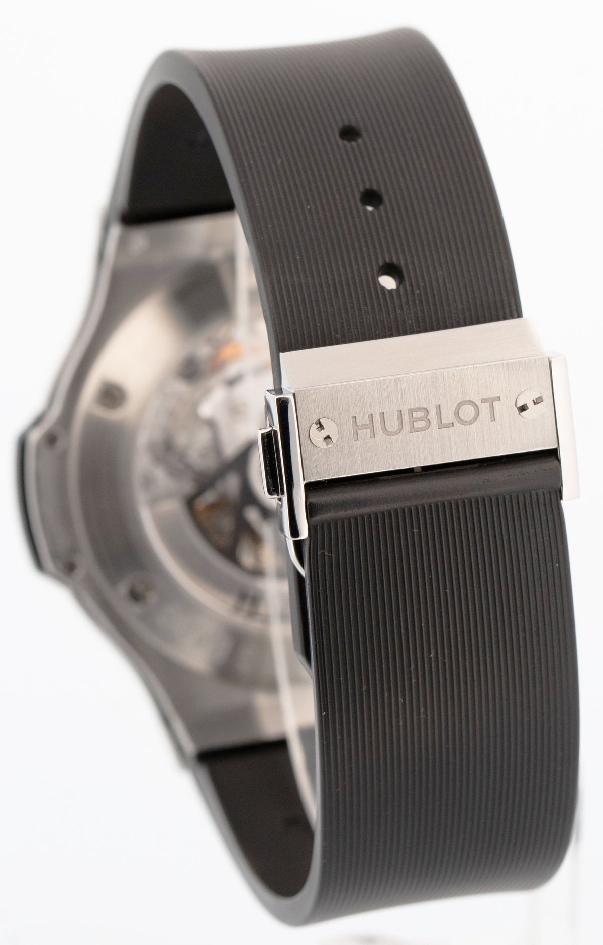 Hublot Big Bang Original Black Carbon Steel 44mm Rubber 301.SM.1770.RX Watch BOX