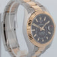 MINT PAPERS Rolex Sky-Dweller Two-Tone 18K Gold Black 42mm 326933 Watch BOX