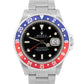 1997 Rolex GMT-Master II Pepsi Stainless Steel Oyster 16710 Watch Box Papers