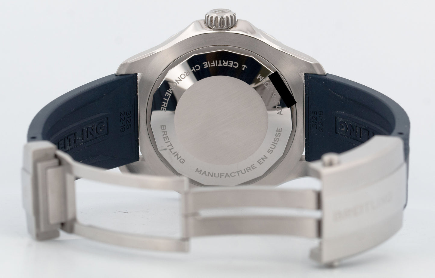 PAPERS Breitling SuperOcean 44mm Blue Steel Watch A17376 Automatic Watch BOX