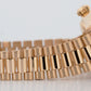 Ladies Rolex DateJust President 26mm CHAMPAGNE TAPESTRY 18K Fluted 69178 BOX