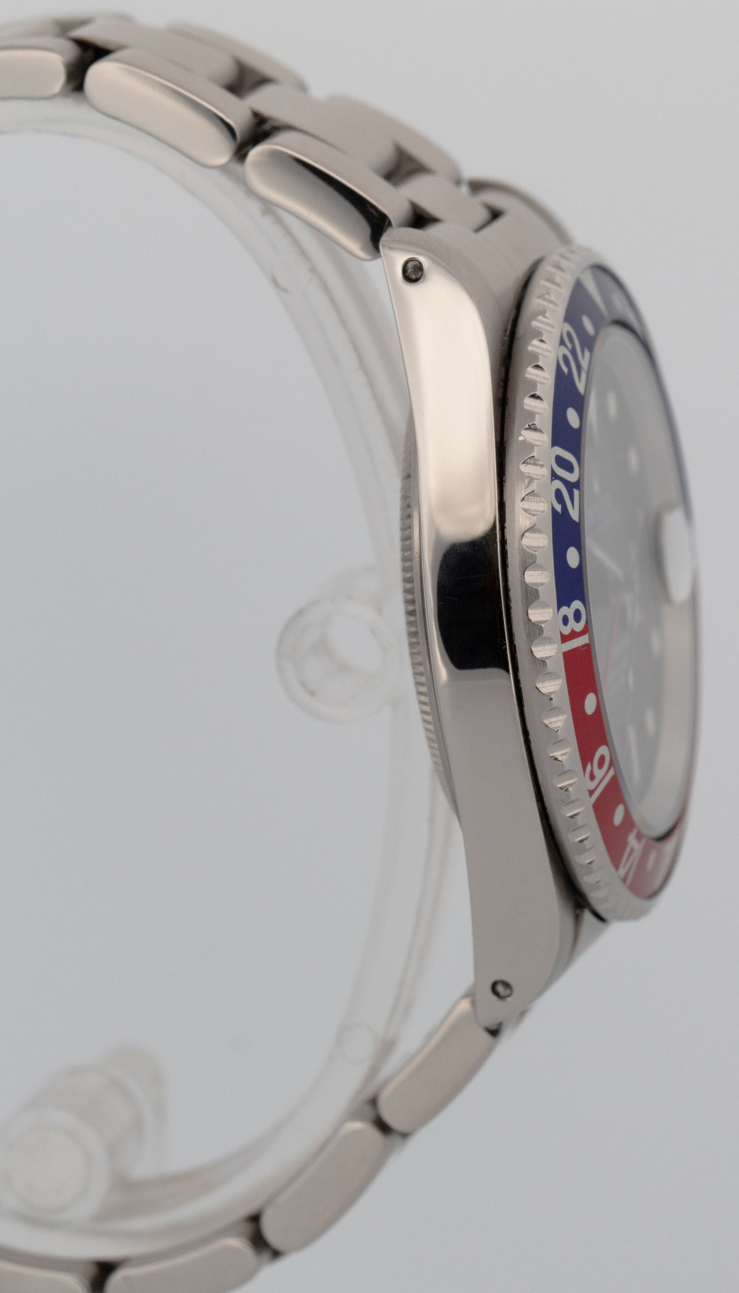 1997 Rolex GMT-Master II Pepsi Stainless Steel Oyster 16710 Watch Box Papers