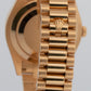 Rolex Day-Date II President 41mm Champagne DIAMOND BEZEL 18K 218238 Watch BOX