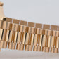 Rolex Day-Date II President 41mm Champagne DIAMOND BEZEL 18K 218238 Watch BOX