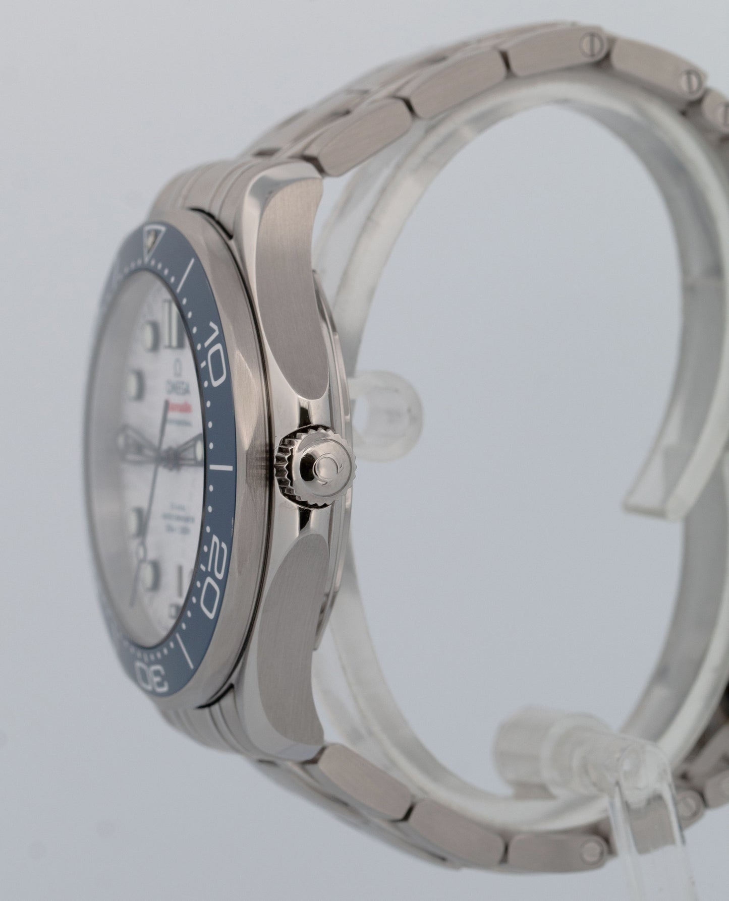 PAPERS Omega Seamaster Tokyo 2020 Steel Blue 42mm 522.30.42.20.04.001 Watch BOX