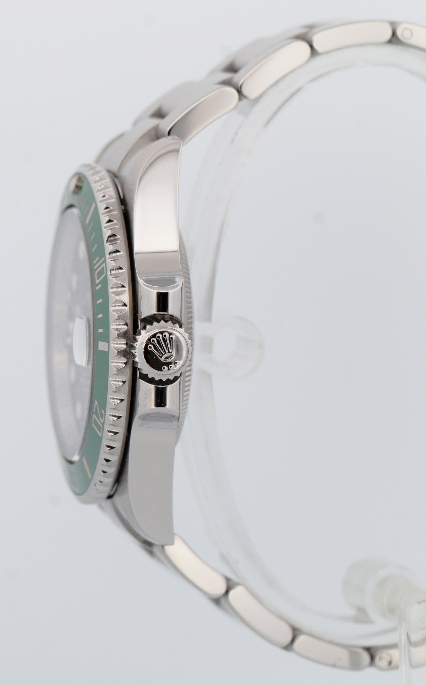 PAPERS Rolex Submariner HULK Ceramic Stainless Green 40mm 116610 LV Watch BOX