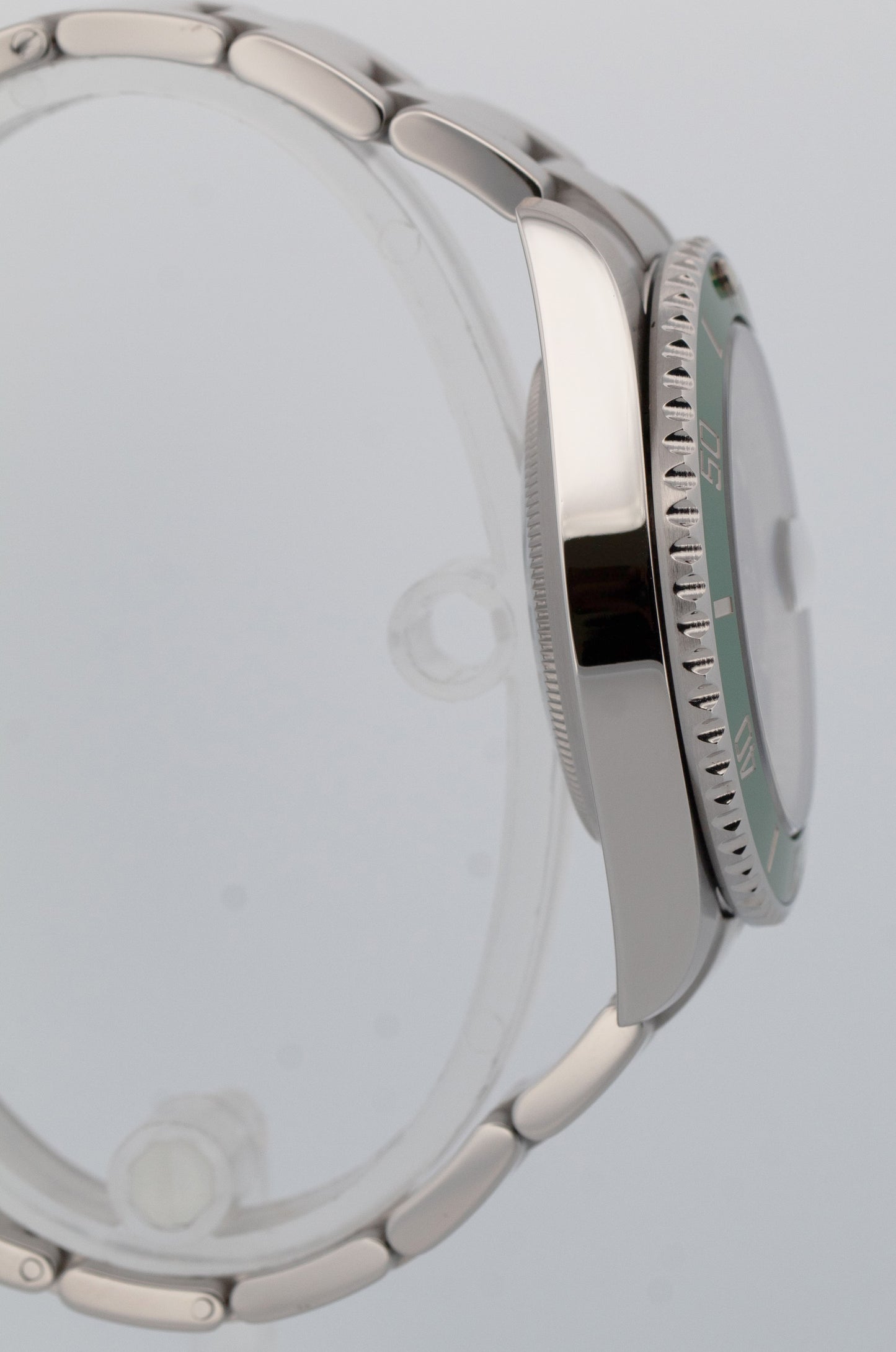 PAPERS Rolex Submariner HULK Ceramic Stainless Green 40mm 116610 LV Watch BOX