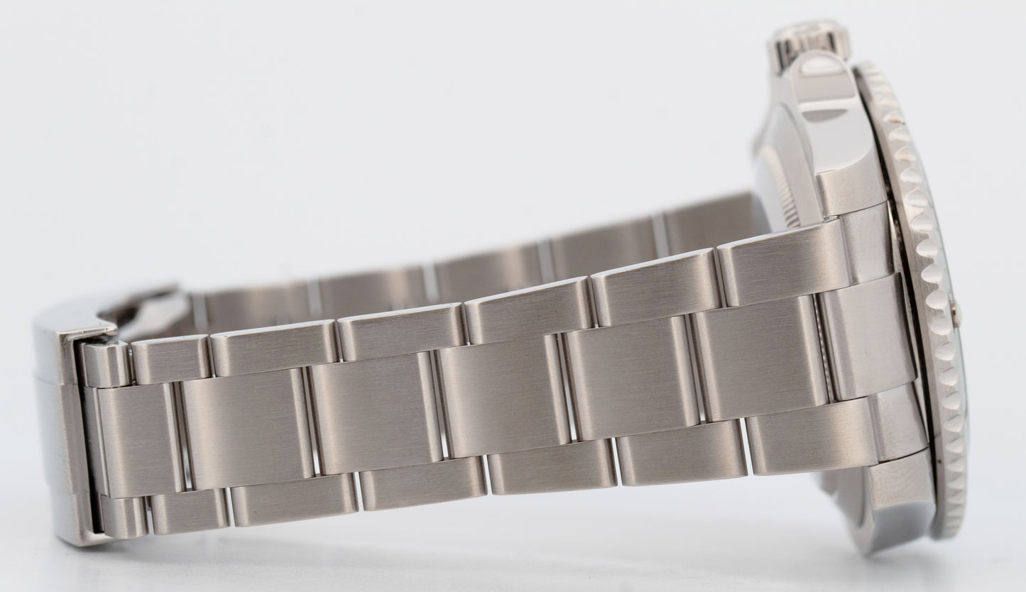 PAPERS Rolex Submariner HULK Ceramic Stainless Green 40mm 116610 LV Watch BOX