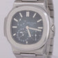 PAPERS Patek Philippe Nautilus Blue Moon Phase 40mm 5712/1A-001 BOX