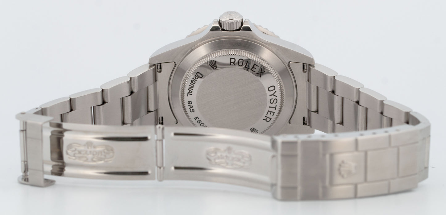 2004 Rolex Sea-Dweller 16600 40mm Black NO-HOLES Stainless Steel Date Dive Watch