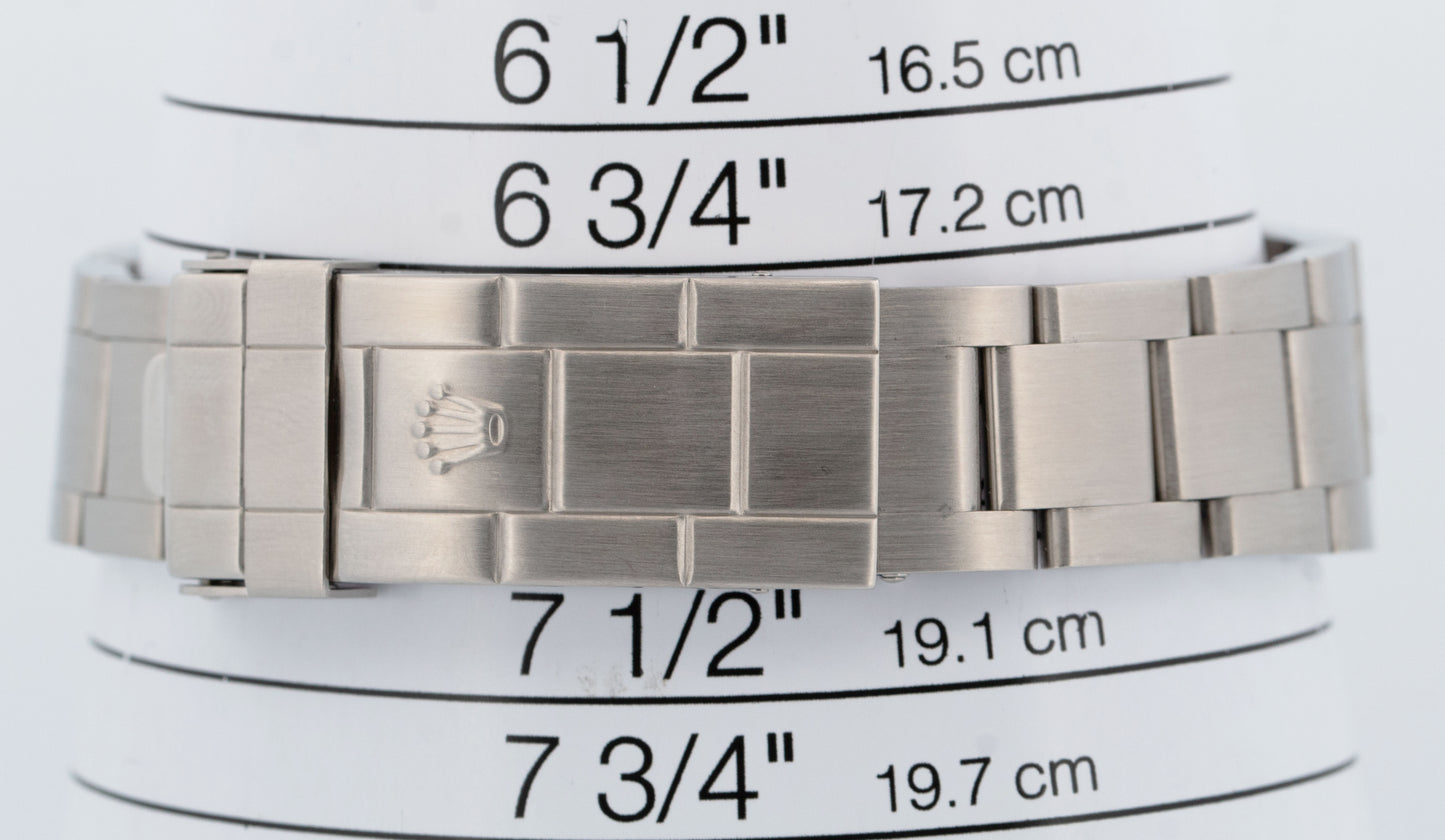 2004 Rolex Sea-Dweller 16600 40mm Black NO-HOLES Stainless Steel Date Dive Watch