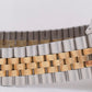 TOP CONDITION 1971 Rolex DateJust 36mm Black 14K Gold Two-Tone Steel Watch 1601