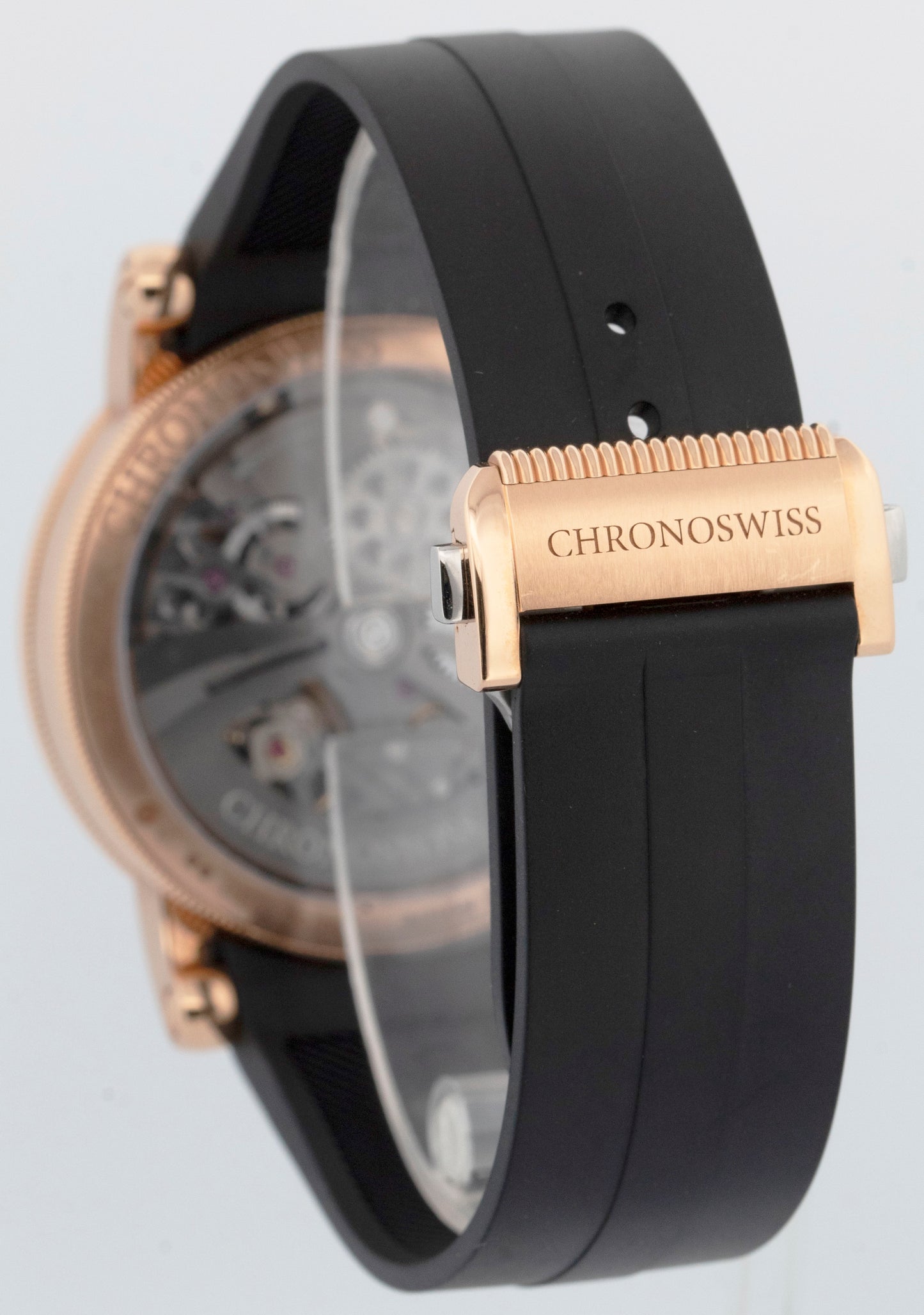 2025 PAPERS Chronoswiss Delphis Dracula CH-1421.1E-BKRE 42mm Jump Hour Red Watch