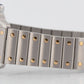 PAPERS Cartier Santos SILVER WHITE 18K Gold Steel 39.8mm 4072 W2SA0009 BOX
