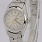 1965 PAPERS Ladies Rolex Oysterdate Precision 24mm Manual 6410 Steel Watch BOX