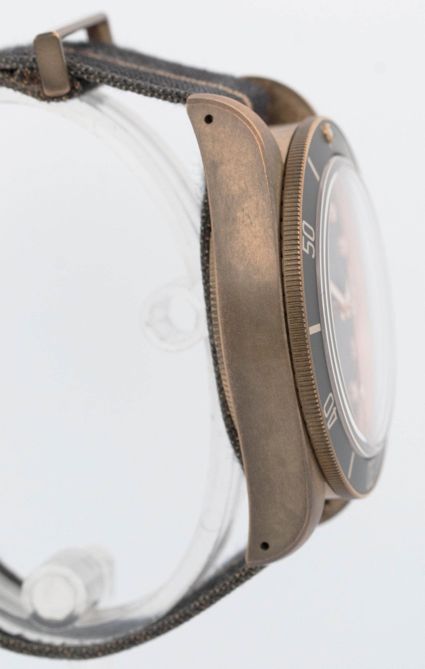Tudor Black Bay Heritage Bronze NATO Slate Grey Dive 79250 BA 43mm Watch BOX