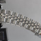 Ladies Rolex DateJust Silver DIAMOND Jubilee NO-HOLES 26mm 79240 Steel Watch