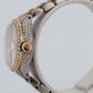 Ladies Rolex DateJust 26mm PAVE DIAMOND 18K Gold Steel JUBILEE Watch