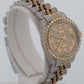 Ladies Rolex DateJust 26mm PAVE DIAMOND 18K Gold Steel JUBILEE Watch