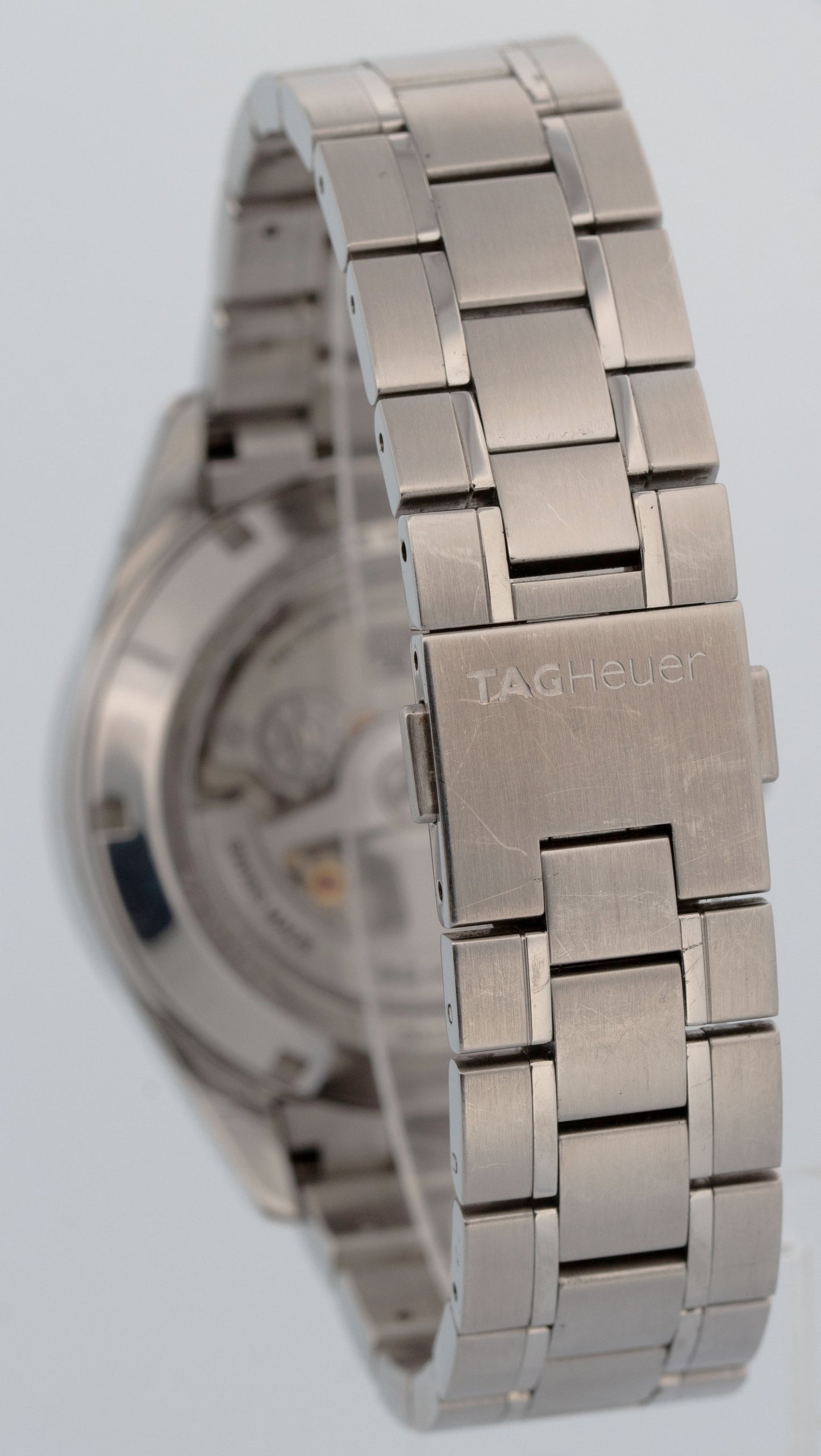 Tag Heuer Carrera Stainless Steel Black 41mm Date Automatic Watch CAR2110.BA0724