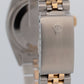 Rolex DateJust 36mm RED 18K Two-Tone Yellow Gold Stainless JUBILEE Watch 16013