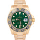 MINT PAPERS Rolex GMT-Master II GREEN MONEY DIAL 18K Yellow Gold 40mm 116718 BOX