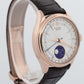 2021 PAPERS Rolex Cellini Moonphase WHITE 18K Everose Gold 39mm 50535 Watch BOX