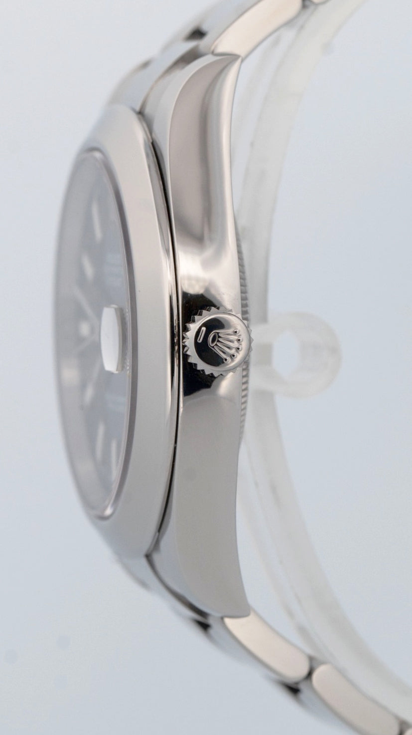 PAPERS Rolex DateJust II 41mm BLUE Stainless Steel OYSTER Smooth 116300 BOX