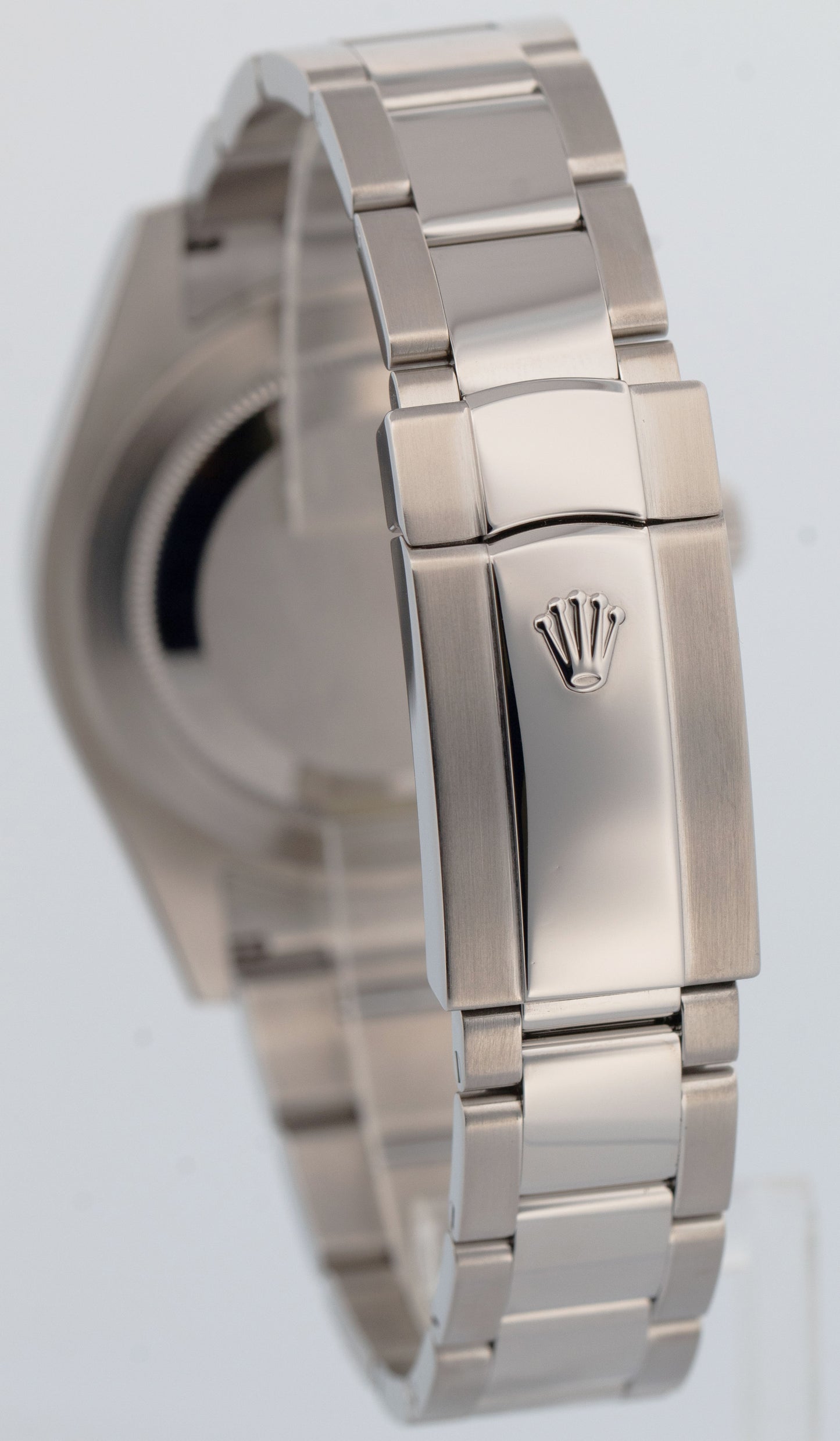 PAPERS Rolex DateJust II 41mm BLUE Stainless Steel OYSTER Smooth 116300 BOX