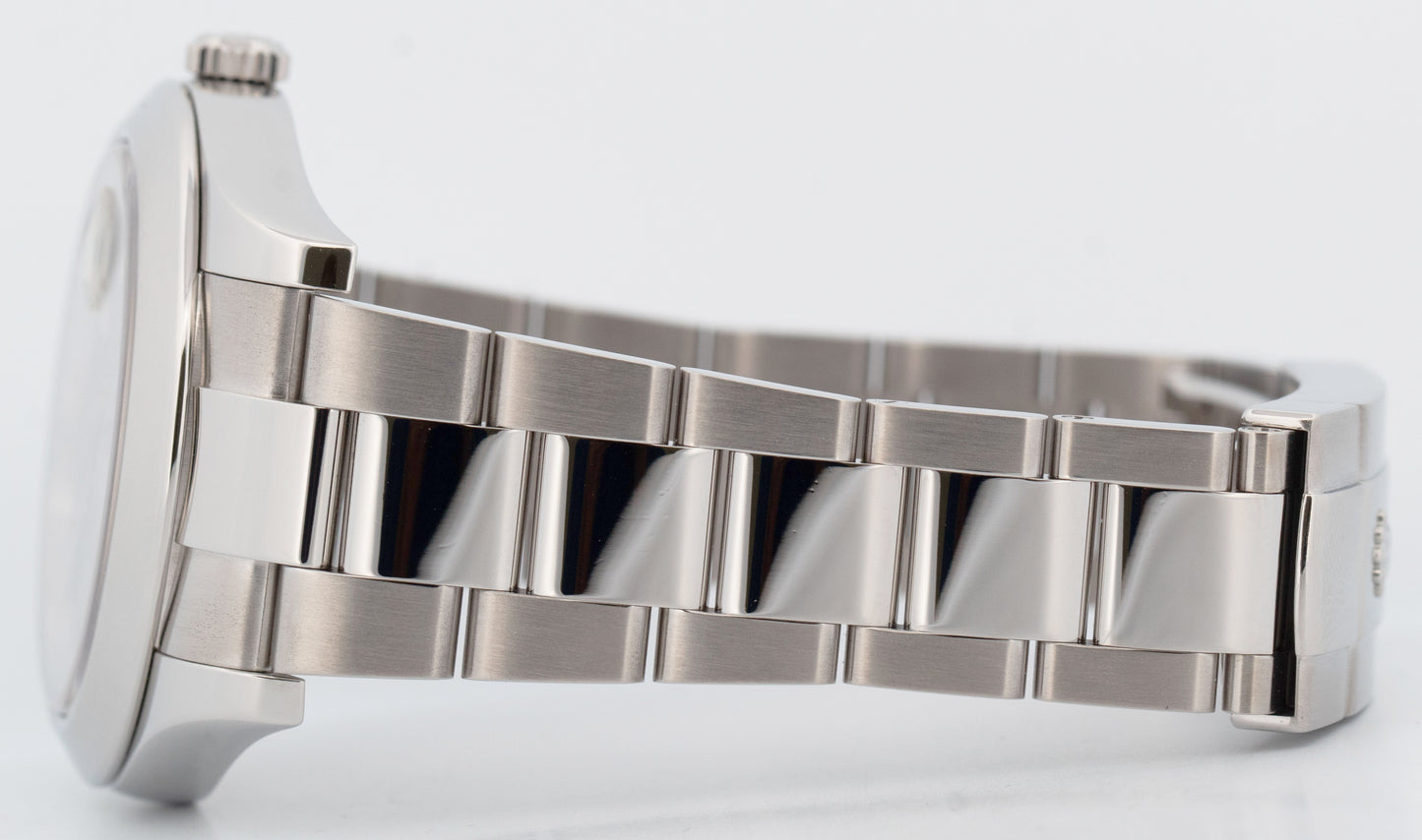 PAPERS Rolex DateJust II 41mm BLUE Stainless Steel OYSTER Smooth 116300 BOX