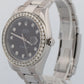 Rolex DateJust II BLACK DIAMOND BEZEL Stainless Steel 41mm Oyster 116334 Watch