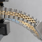 Rolex Oyster Perpetual 24mm Mother of Pearl DIAMOND 18K Gold 6719 Jubilee Watch