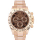 MINT PAPERS Rolex Daytona CHOCOLATE ARABIC 40mm Brown 18K Rose Watch 116505 BOX