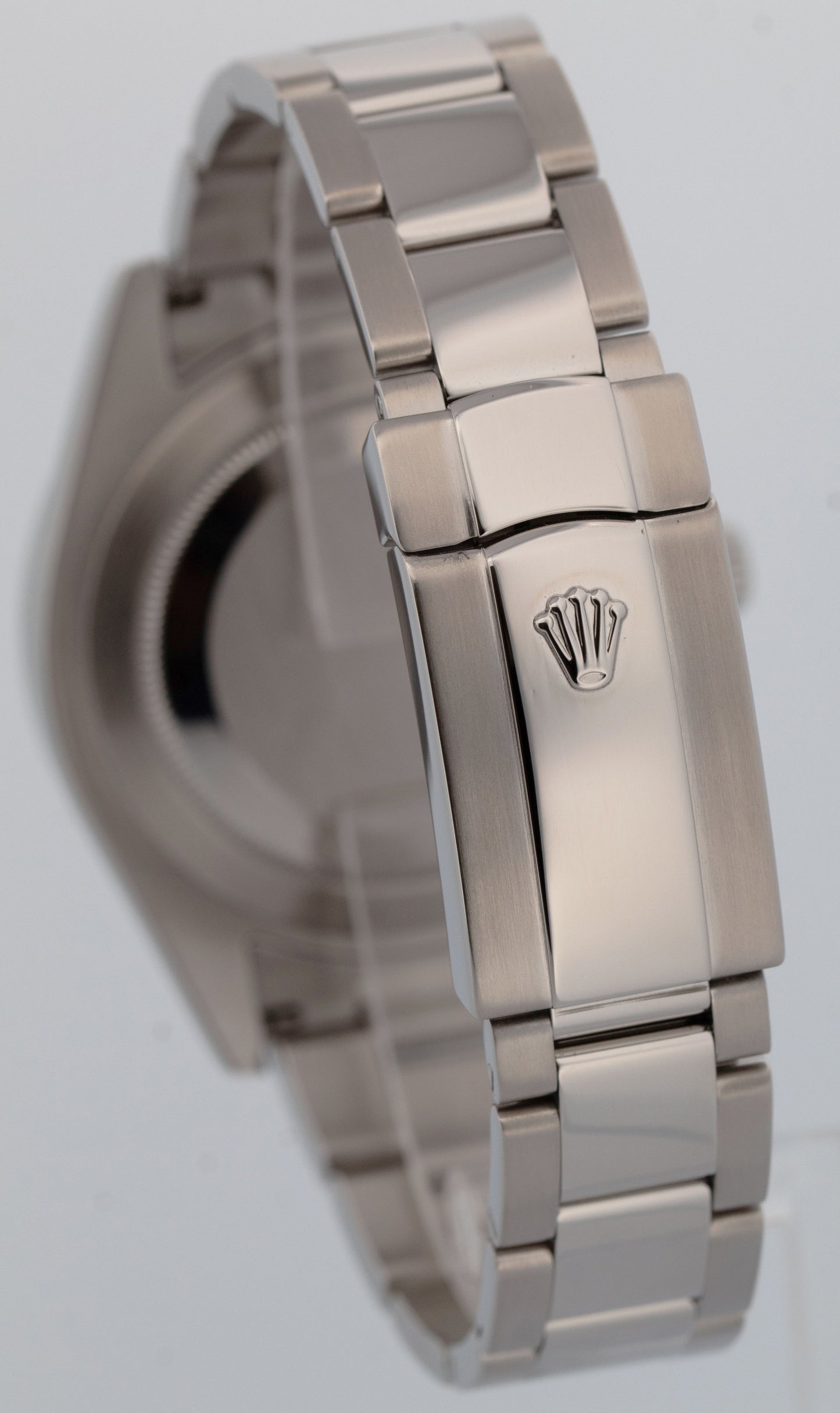 Rolex DateJust II BLACK DIAMOND BEZEL Stainless Steel 41mm Oyster 116334 Watch