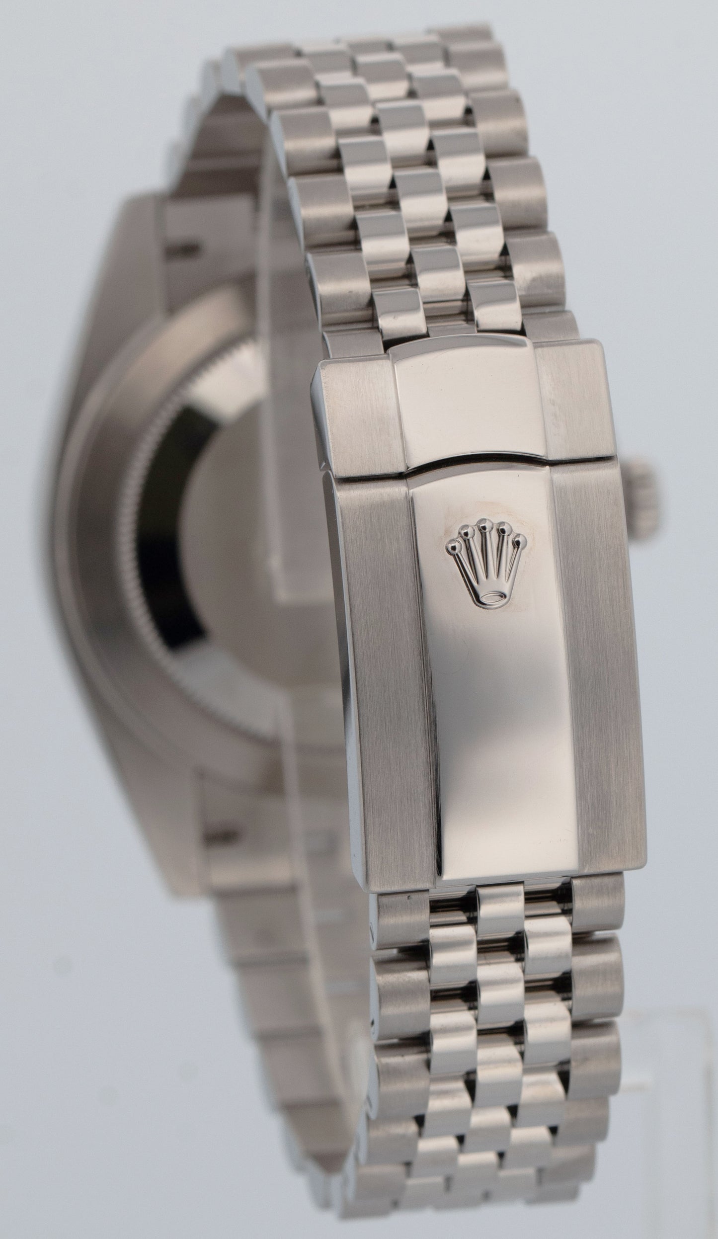 PAPERS Rolex DateJust 41 MINT GREEN Stainless JUBILEE 41mm 126300 Watch BOX