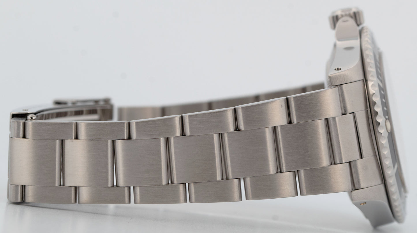 Rolex Submariner No-Date Black 4-LINE REHAUT Stainless Steel 40mm 14060M Watch