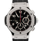 PAPERS Hublot Big Bang BLACK Stainless Steel 44mm Rubber 301.SX.130.RX Watch BOX