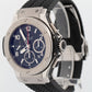 PAPERS Hublot Big Bang BLACK Stainless Steel 44mm Rubber 301.SX.130.RX Watch BOX