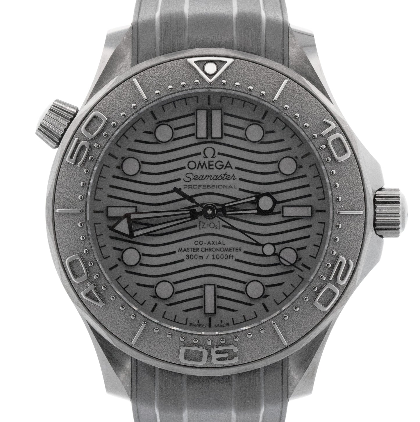 2025 PAPERS Omega Seamaster Diver 43.5mm CERAMIC Black 210.92.44.20.01.003 BOX